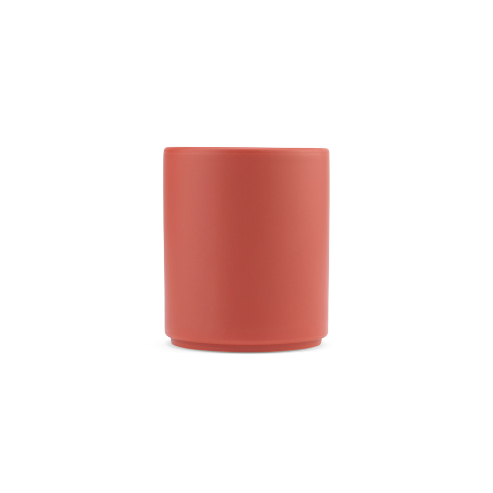 Mug sans anse en céramique personnalisé 240ml Tiber 250 Rouge Mate